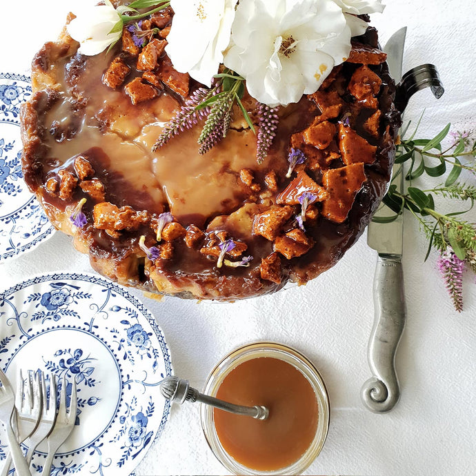 Wedgewood Nougat Cheesecake With Handmade Honeycomb