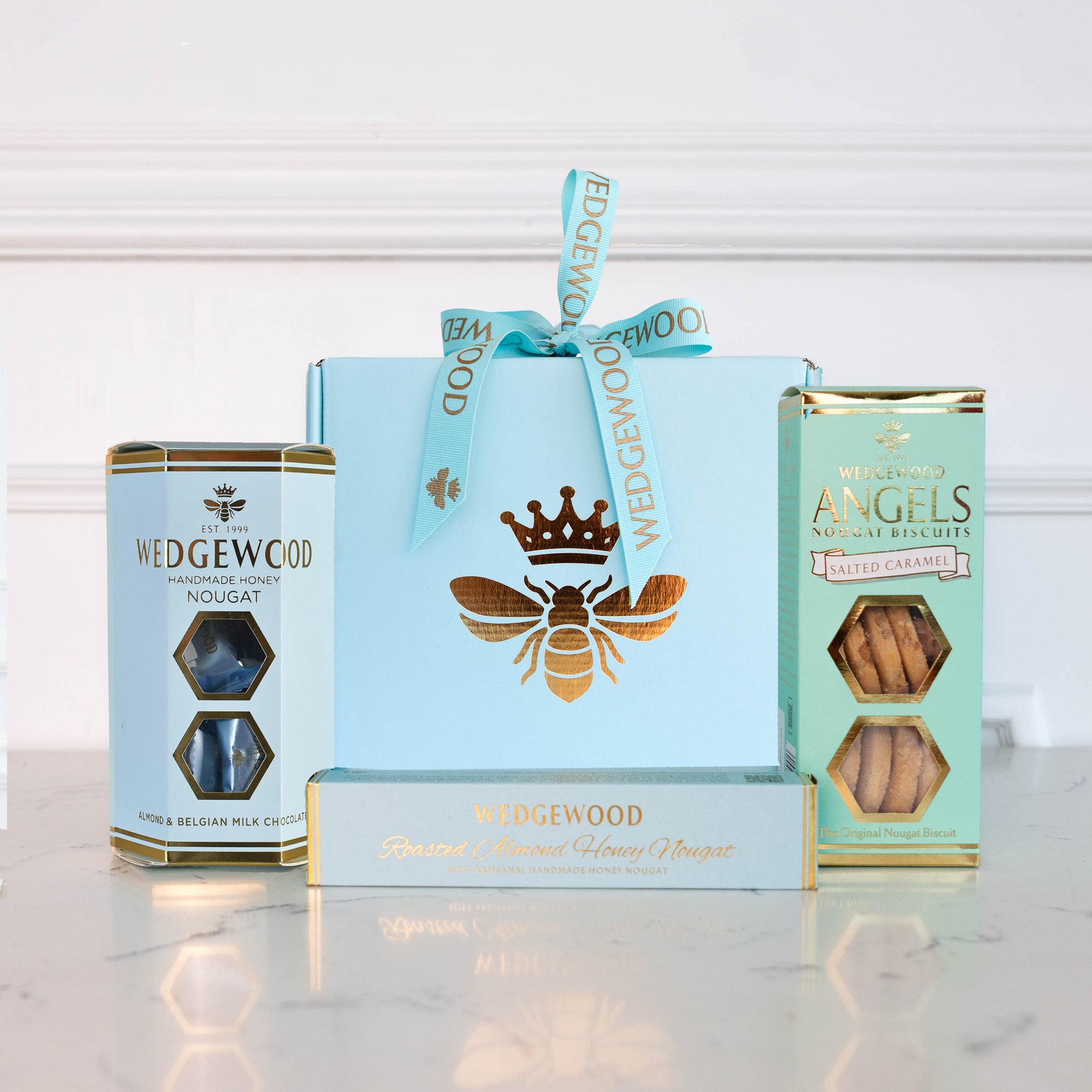 Wedgewood Classic Biscuit & Nougat Hamper |Blue