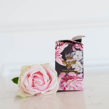 Load image into Gallery viewer, Floral Bonbonniere Box containing x 2 Dark Choc &amp; Cranberry Honey Nougat Bon Bons
