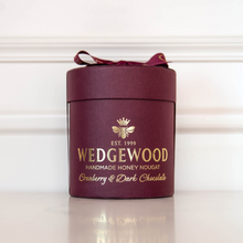 Load image into Gallery viewer, Honey Nougat 20 x Cranberry &amp; Dark Choc Bon Bons - Maroon - Small Hat Box | Wedgewood Nougat
