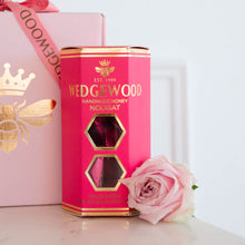 Load image into Gallery viewer, Wedgewood Hex Gift Box - Dark Chocolate &amp; Strawberry Flavour containing 10 Bon Bons
